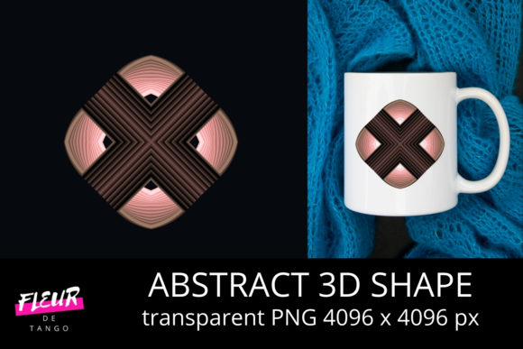 Abstract 3D Shape Clipart Vol. 51: Elevate Your Creative Projects with High-Quality Design Assets
