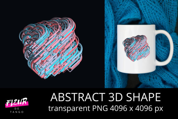 Abstract 3D Shape Clipart Vol. 54: A Practical Evaluation for Modern Design Workflows