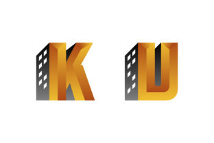 Ku Letter 3D Logo Building: A Modern Approach to Corporate Identity Design