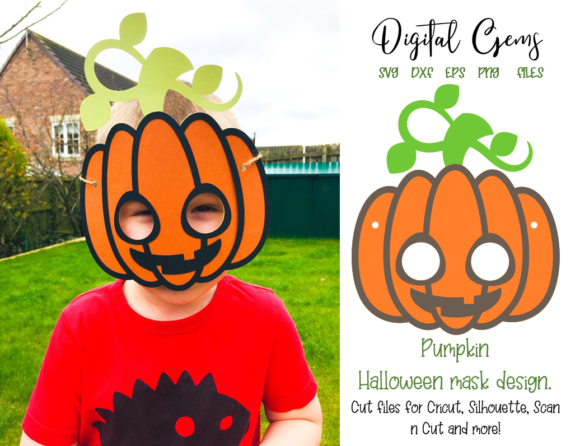 Pumpkin Mask Design for Creative Projects