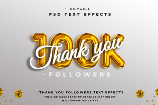 Thank You Follower 3D Text Effect: A Powerful Design Tool for Creative Projects