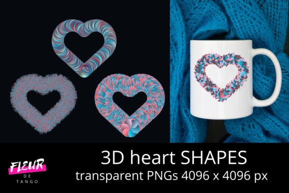 The Strategic Value of 3D Heart Shapes Cliparts Vol.6 in Modern Creative Workflows
