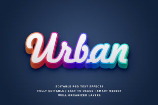 Urban Bold 3D Text Effect for Creative Projects